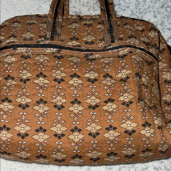 Vintage quilted travel bag from the Dolly Madison - Picture 6 of 7